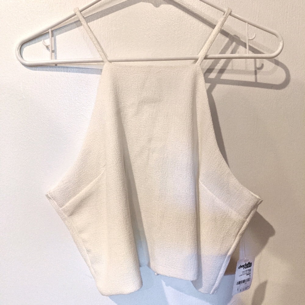 Open Back Crop Top